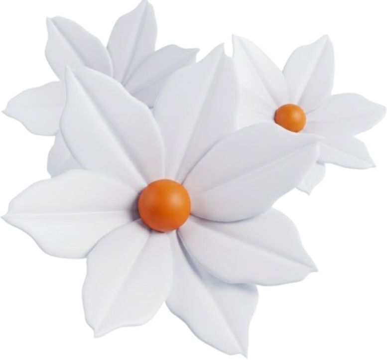 Decorative floral accent